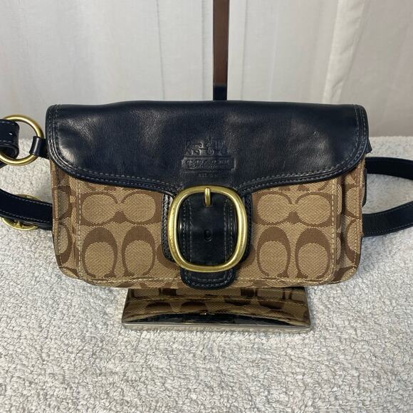 GUC Coach Bleeker Black Hip Pack